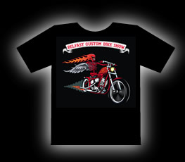 Belfast Custom Bike Show T-Shirt