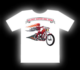 Belfast Custom Bike Show T-Shirt